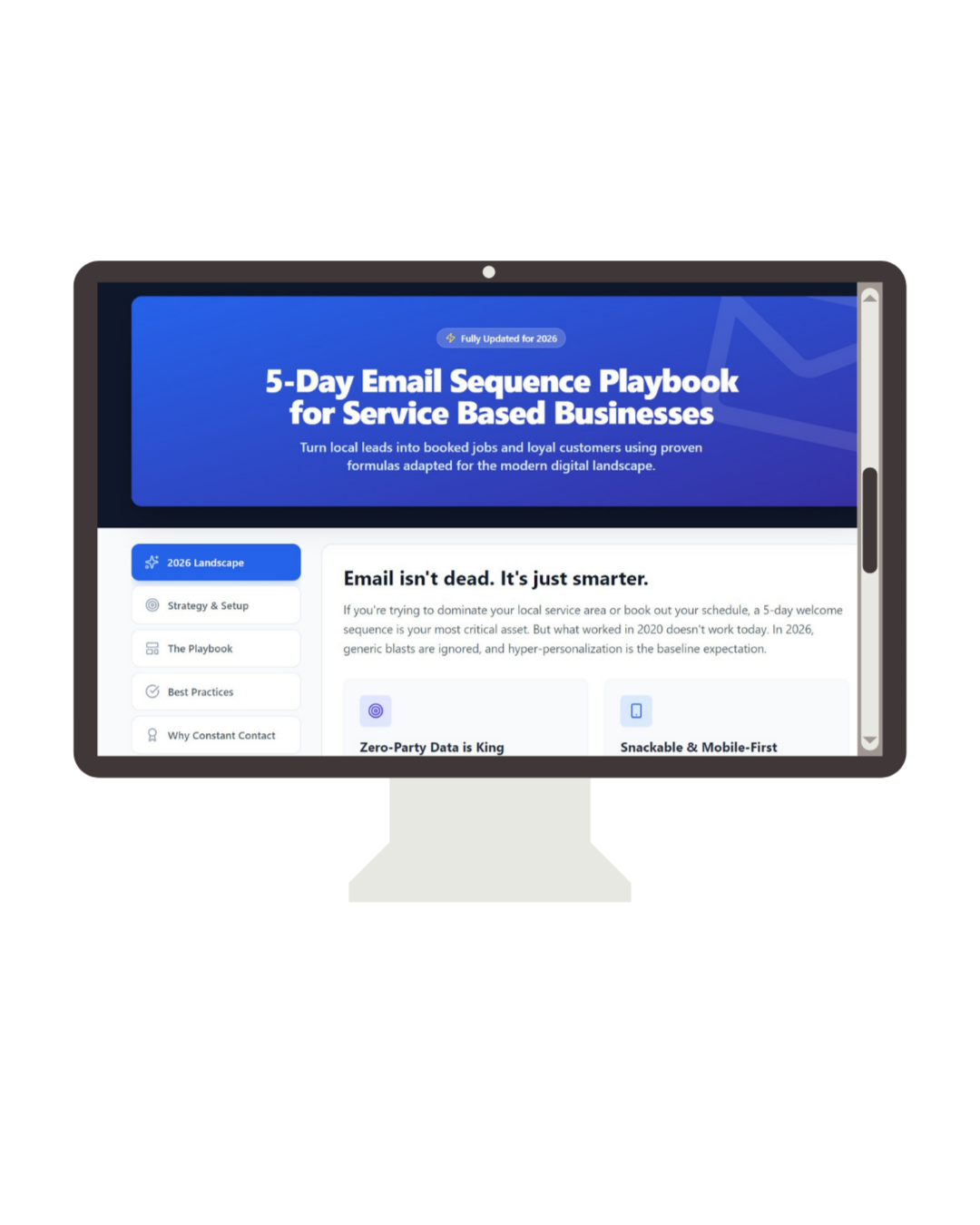 5-Day Email Sequence Playbook Cover